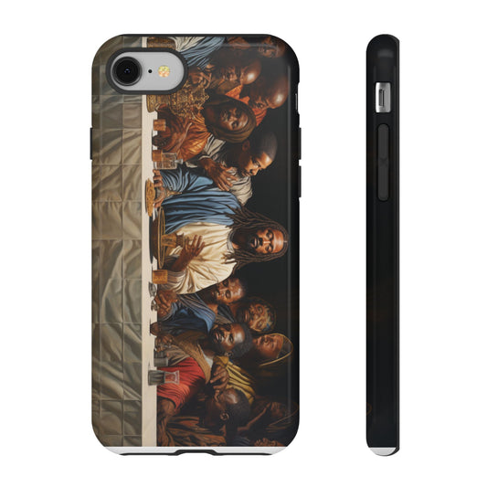 Black Jesus Last Supper Artistic Phone Case African American Art