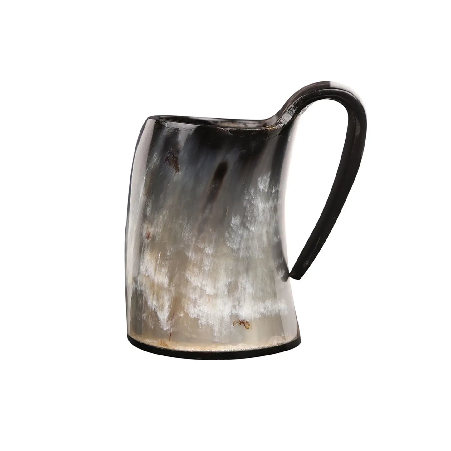 Horn Whiskey Mugs Pack 5 - Holds Upto 6.5 oz, Natural