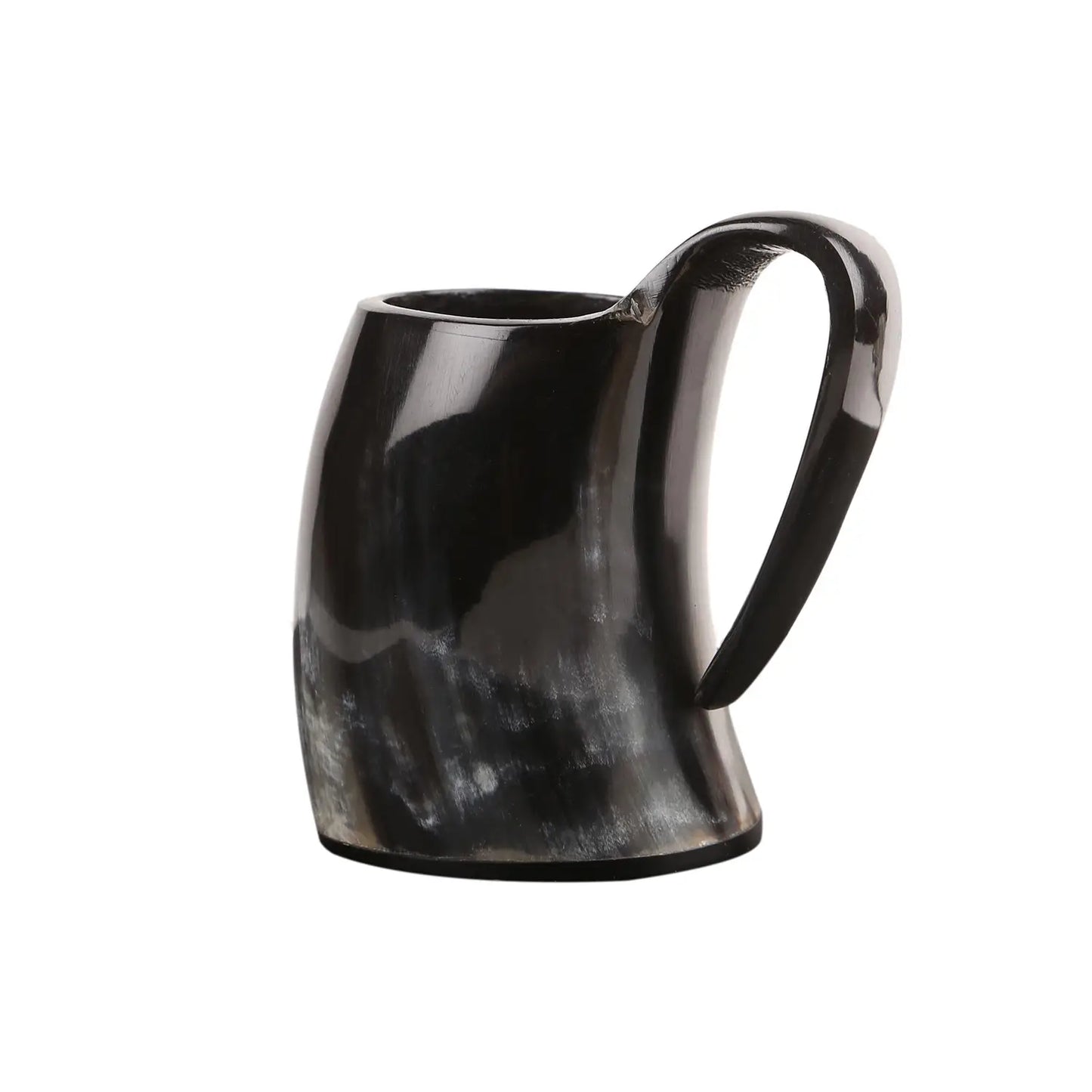 Horn Whiskey Mugs Pack 5 - Holds Upto 6.5 oz, Natural