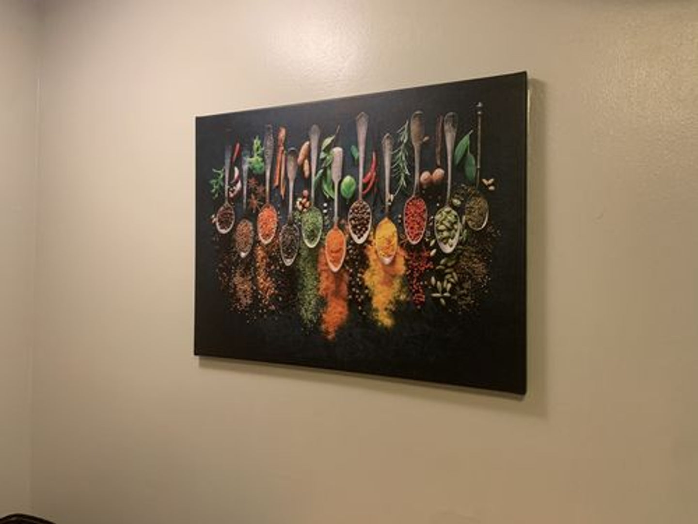 Herbs and Spices Kitchen Wall Art - Kitchen Cooking Canvas Print