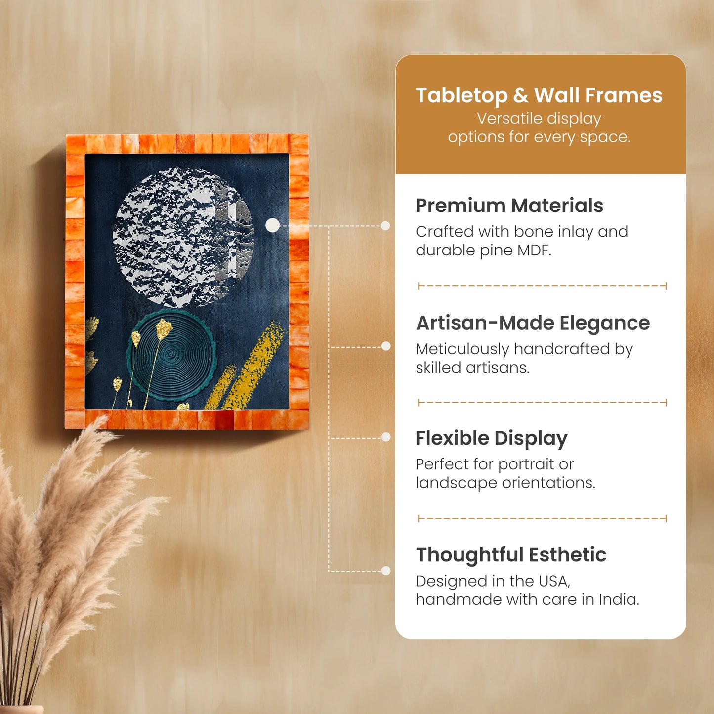 Make to Order Vivora Picture Frames Combo Pack of 3