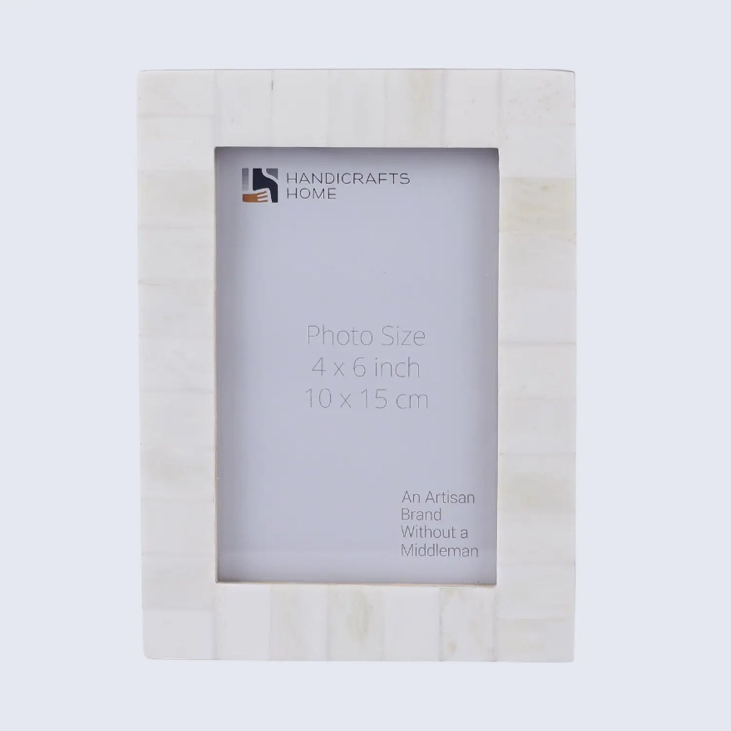 Picture Frames Classic Collection Bone Inlay in 4x6 | Border Width 1" | 4 Colors