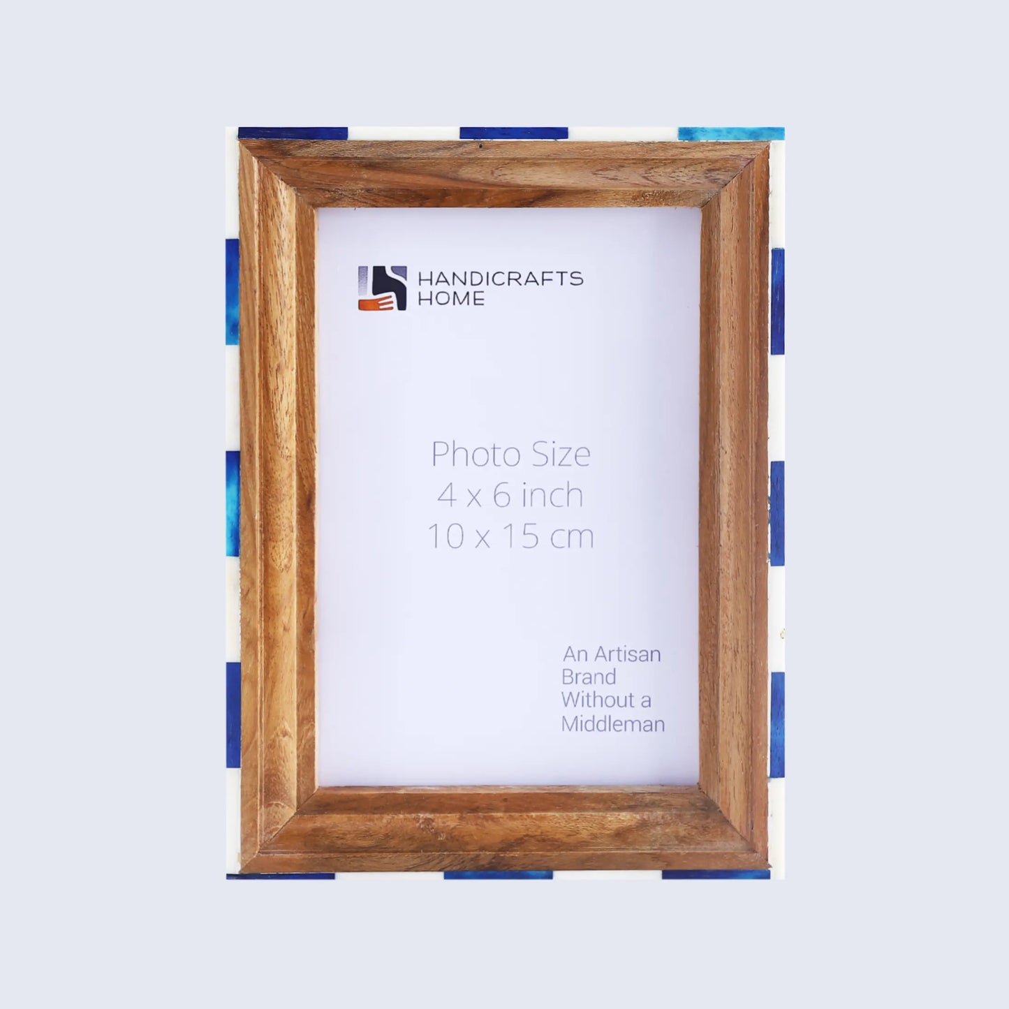Picture Frames Fairground Carousel Pattern Bone Inlay Collection in 2 Sizes