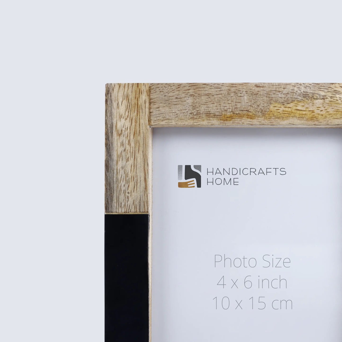 Picture Frames Mondrian Maple Pattern Resin Inlay Collection in 3 Sizes