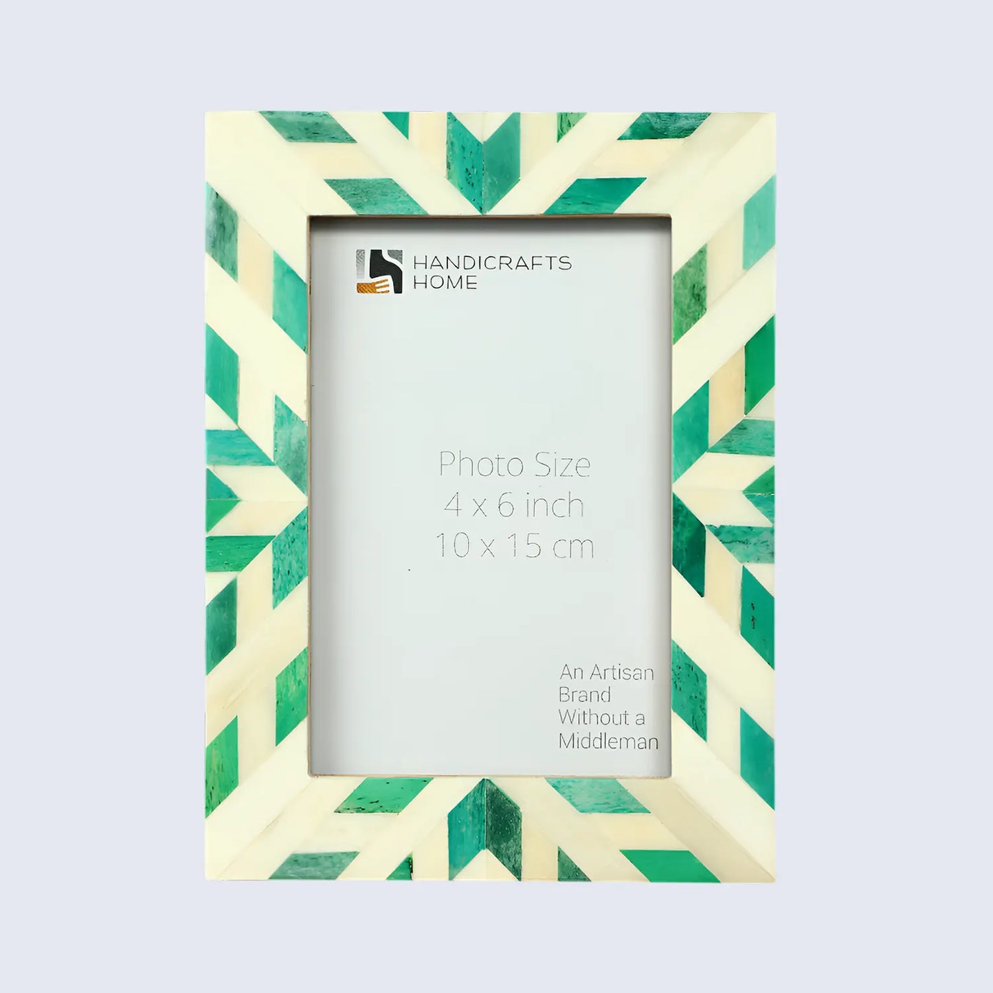 Picture Frames Hypno Nature Pattern Bone Inlay Collection in 3 Sizes