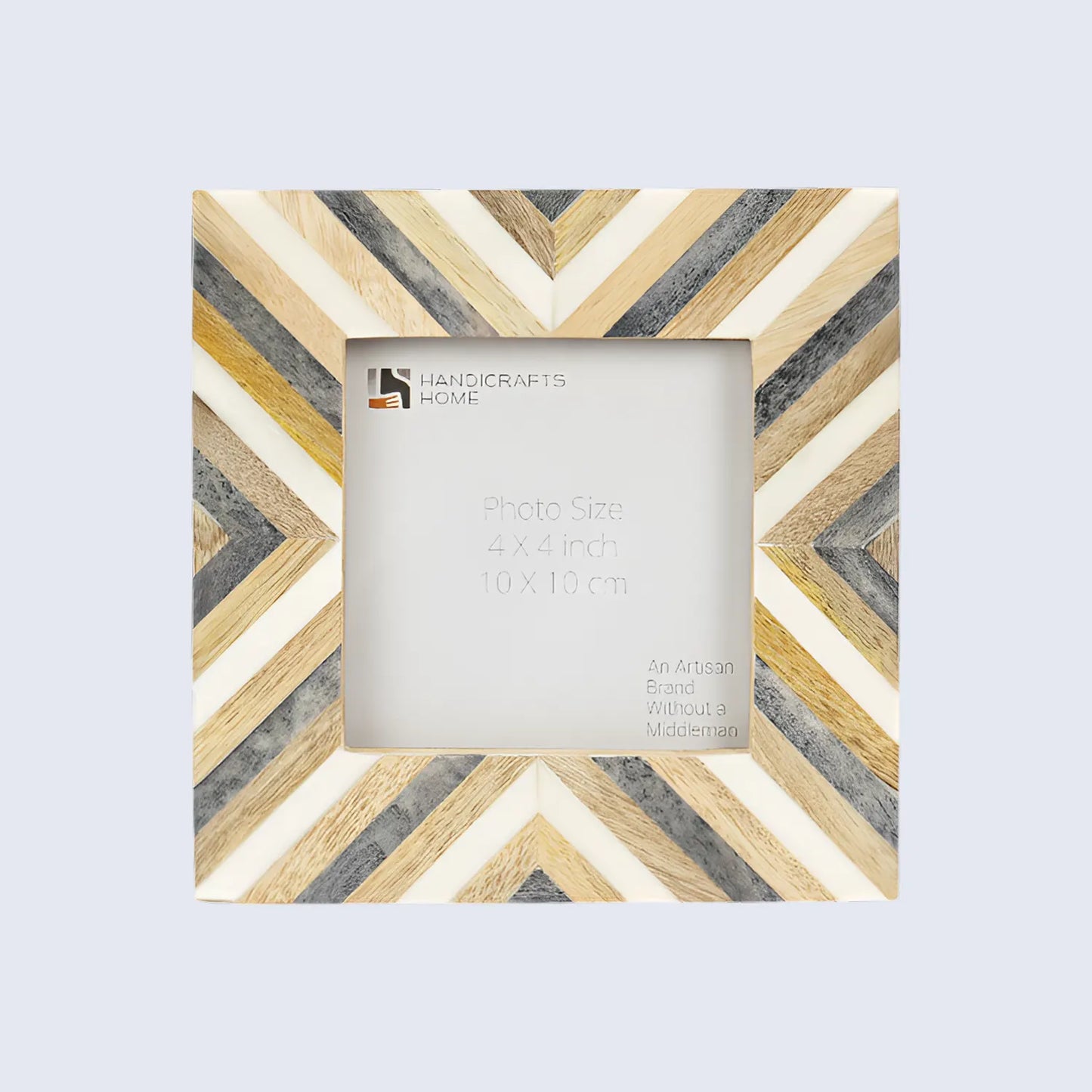 Picture Frames Hypno Daze Pattern Bone & Resin Inlay Collection in 3 Sizes