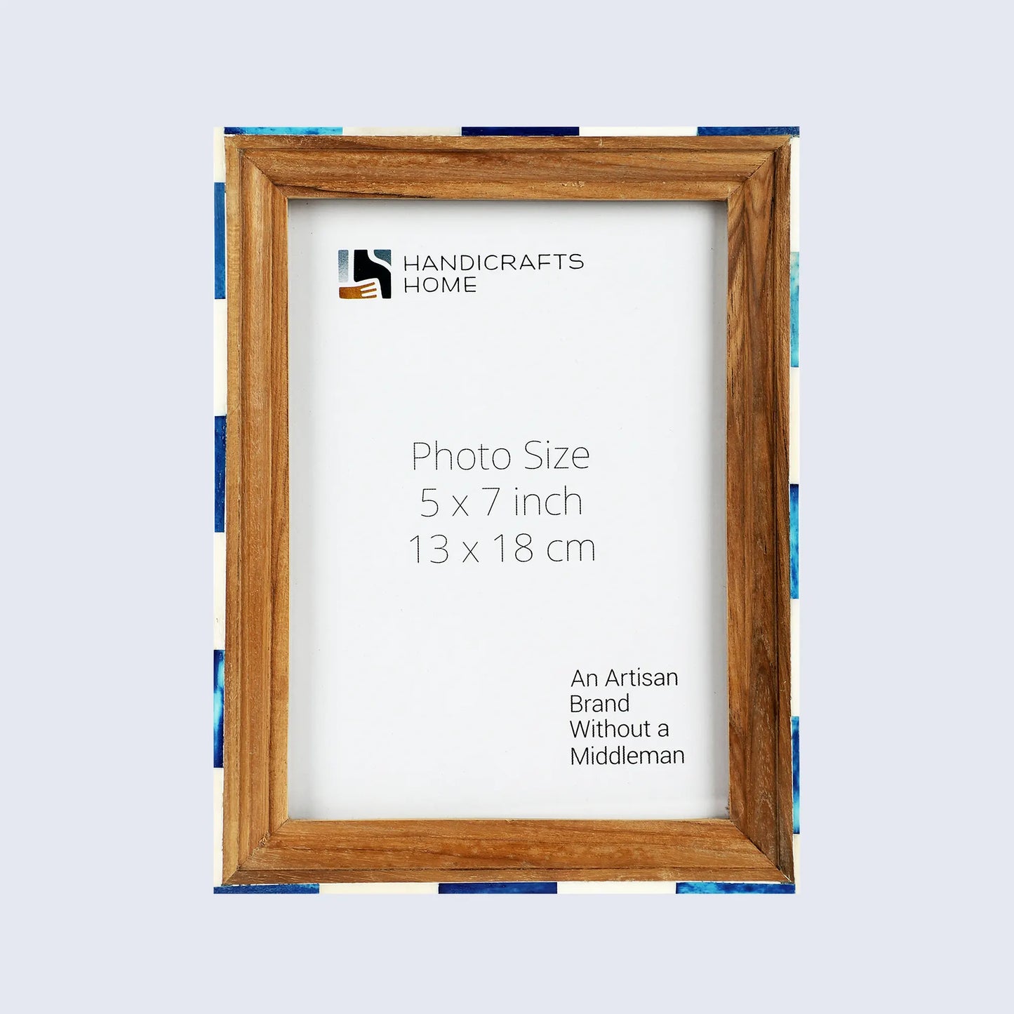 Picture Frames Fairground Carousel Pattern Bone Inlay Collection in 2 Sizes