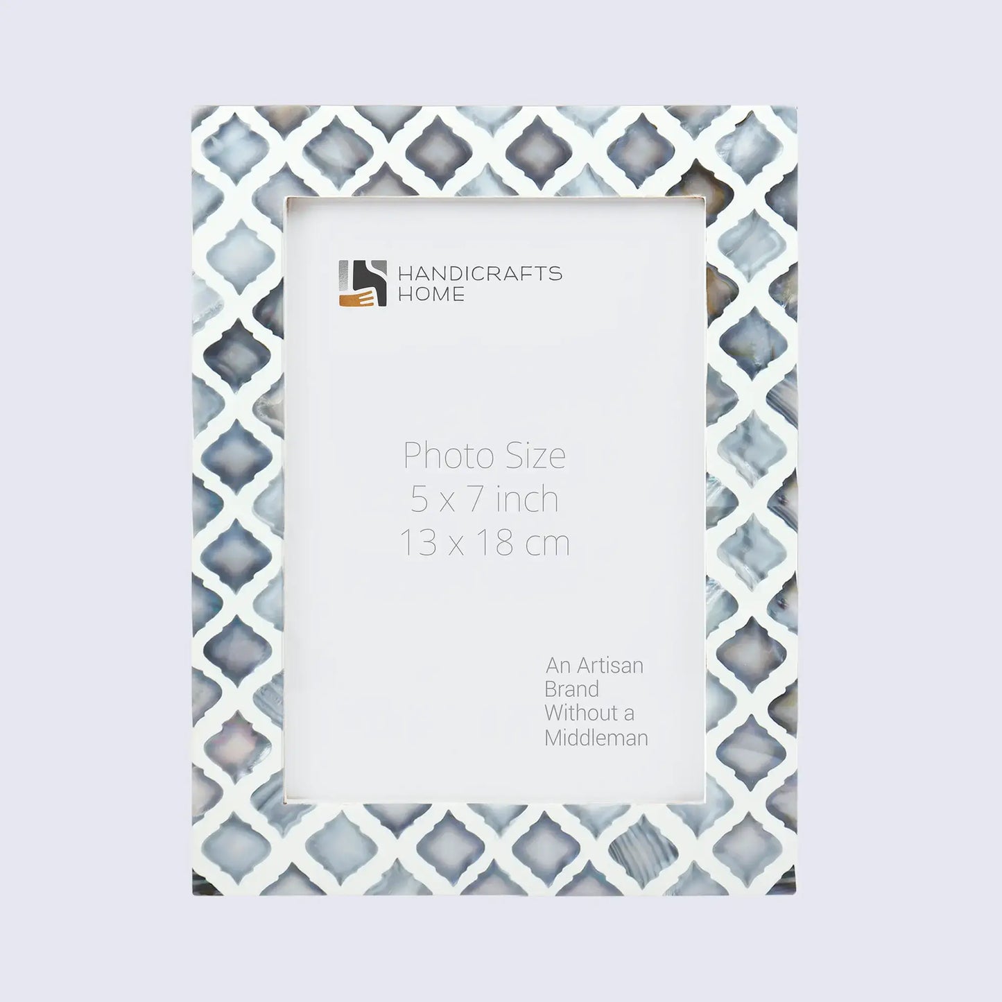 Picture Frames Moor Sky Pattern Mother of Pearl & Resin Collection in 3 Sizes