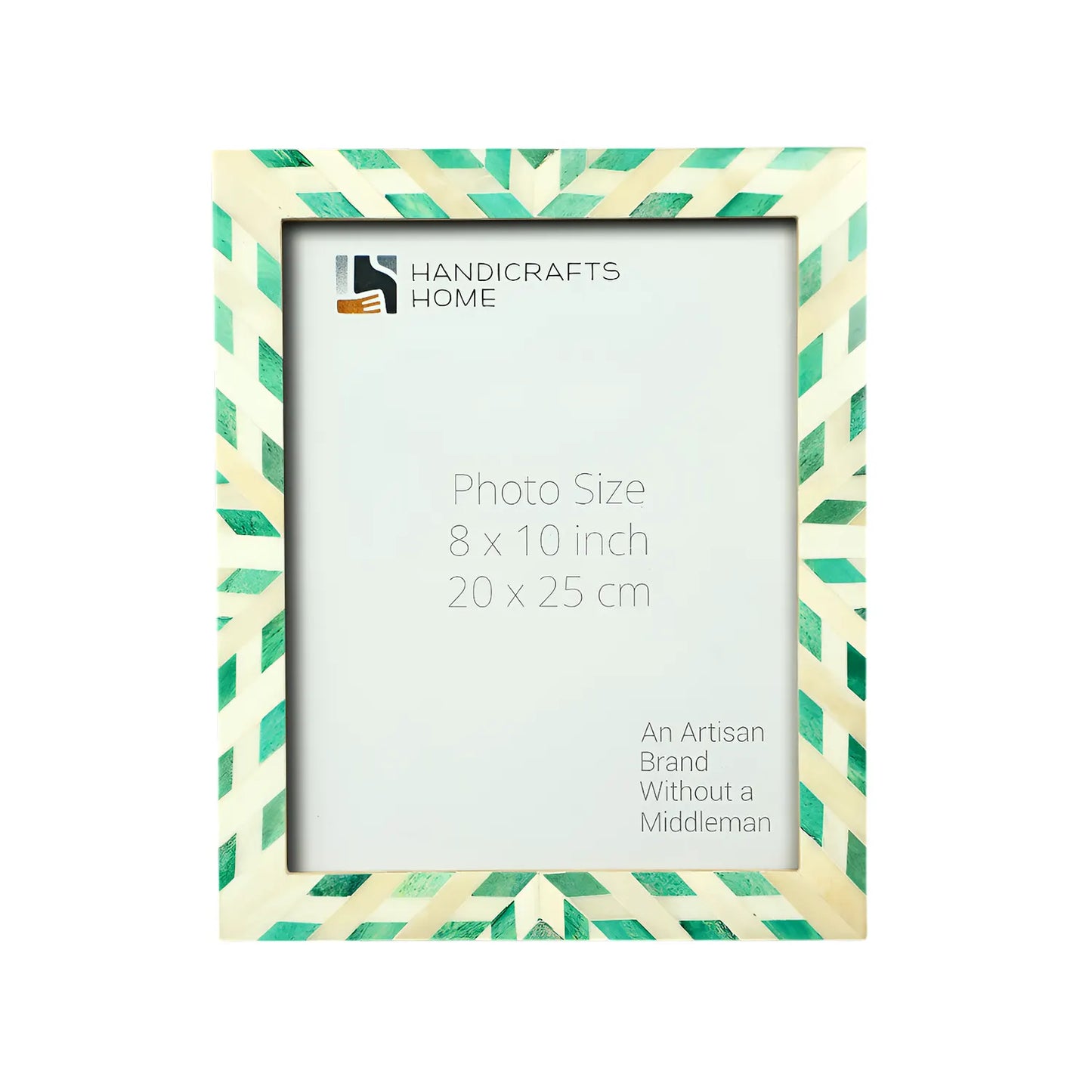 Picture Frames Hypno Nature Pattern Bone Inlay Collection in 3 Sizes
