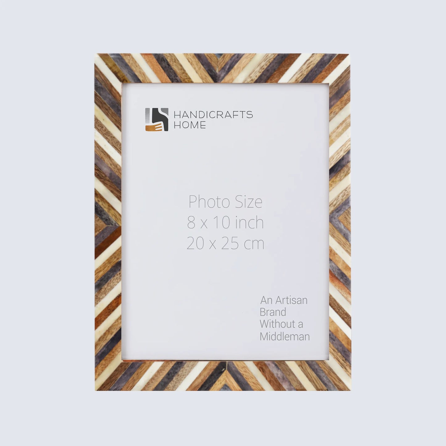 Picture Frames Hypno Daze Pattern Bone & Resin Inlay Collection in 3 Sizes