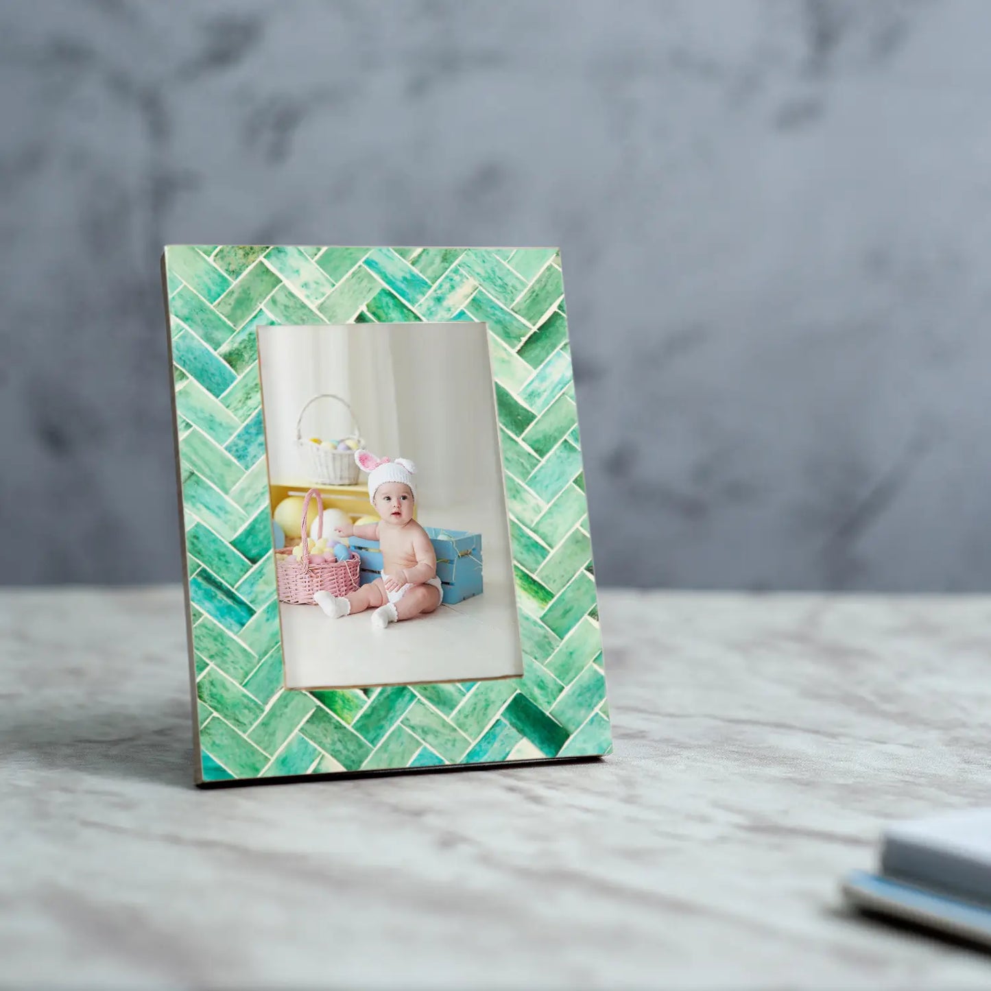 Picture Frames Nature Inspired Bone Inlay Collection in 4x6