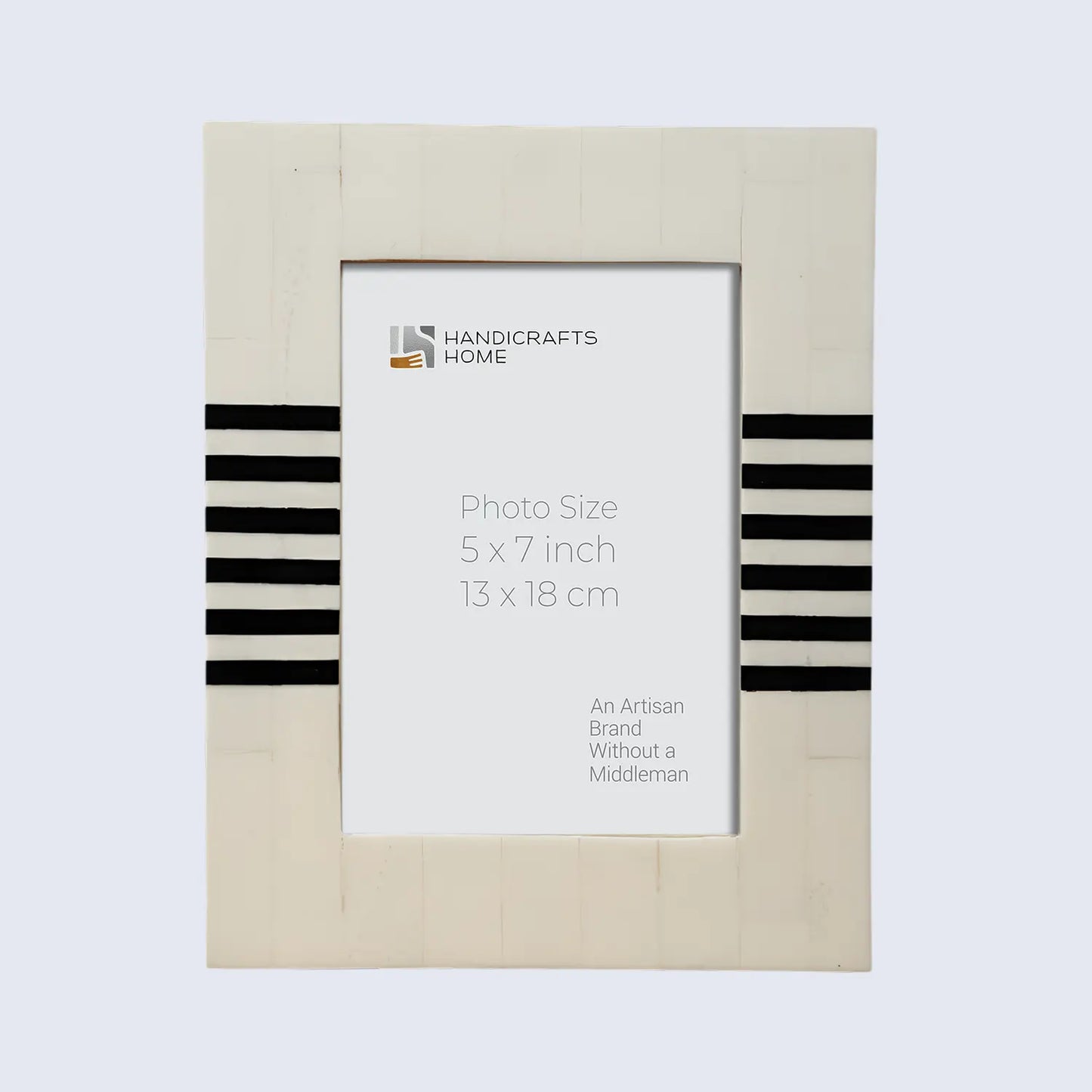 Picture Frames Contour Lado Pattern Resin Inlay Collection in 2 Sizes, Make to Order