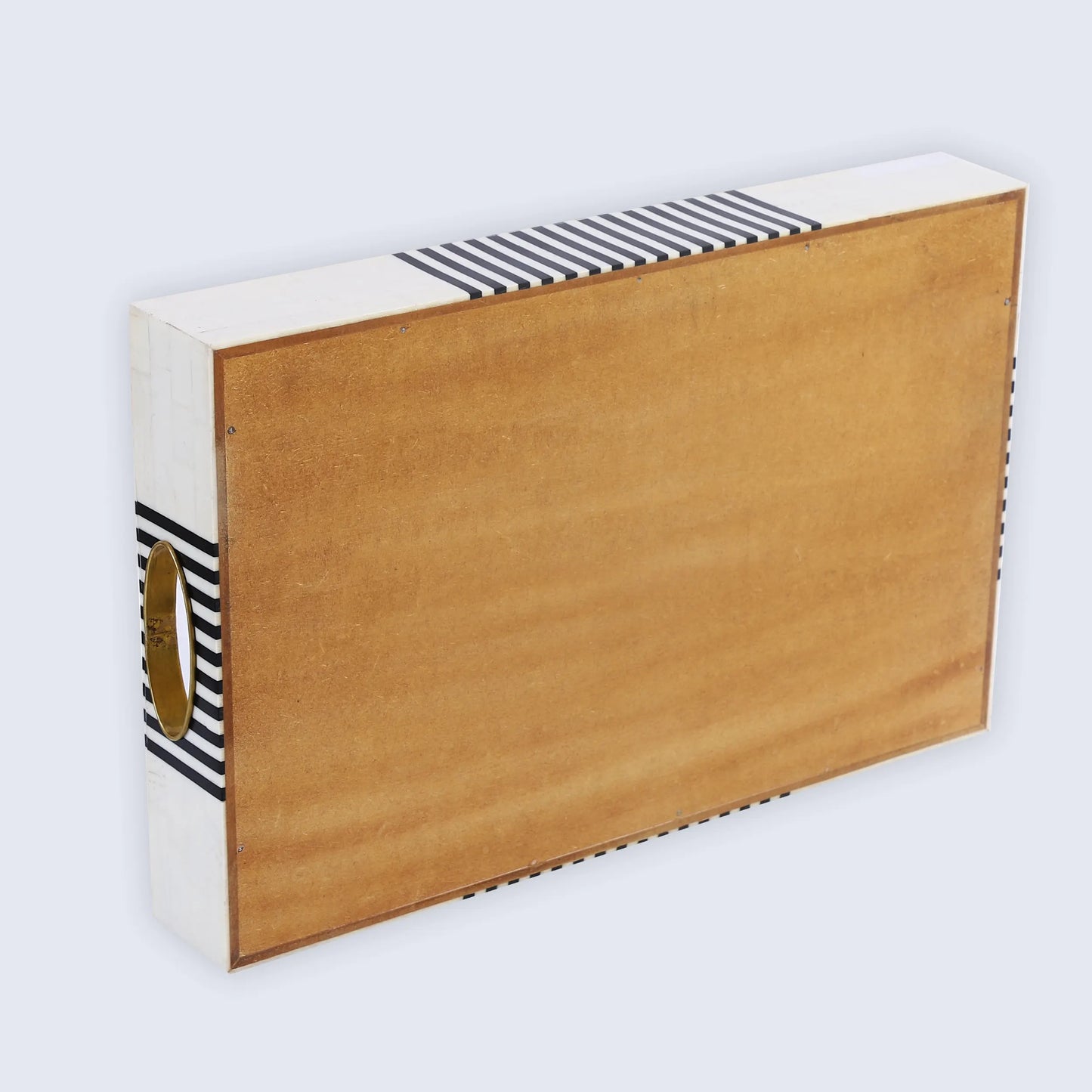 Decorative Tray Optique Reflect Pattern Resin Inlay Collection in 11x17
