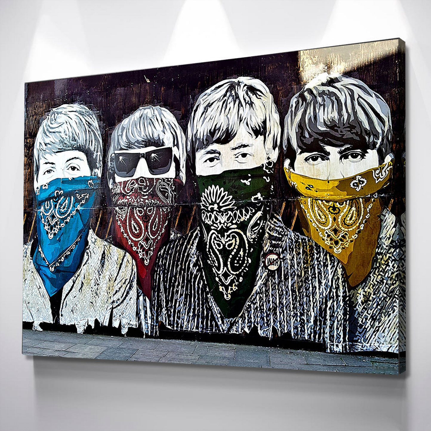 Banksy Prints | Banksy Canvas Art | Banksy Prints for Sale | Graffiti Canvas Art | Banksy Beatles