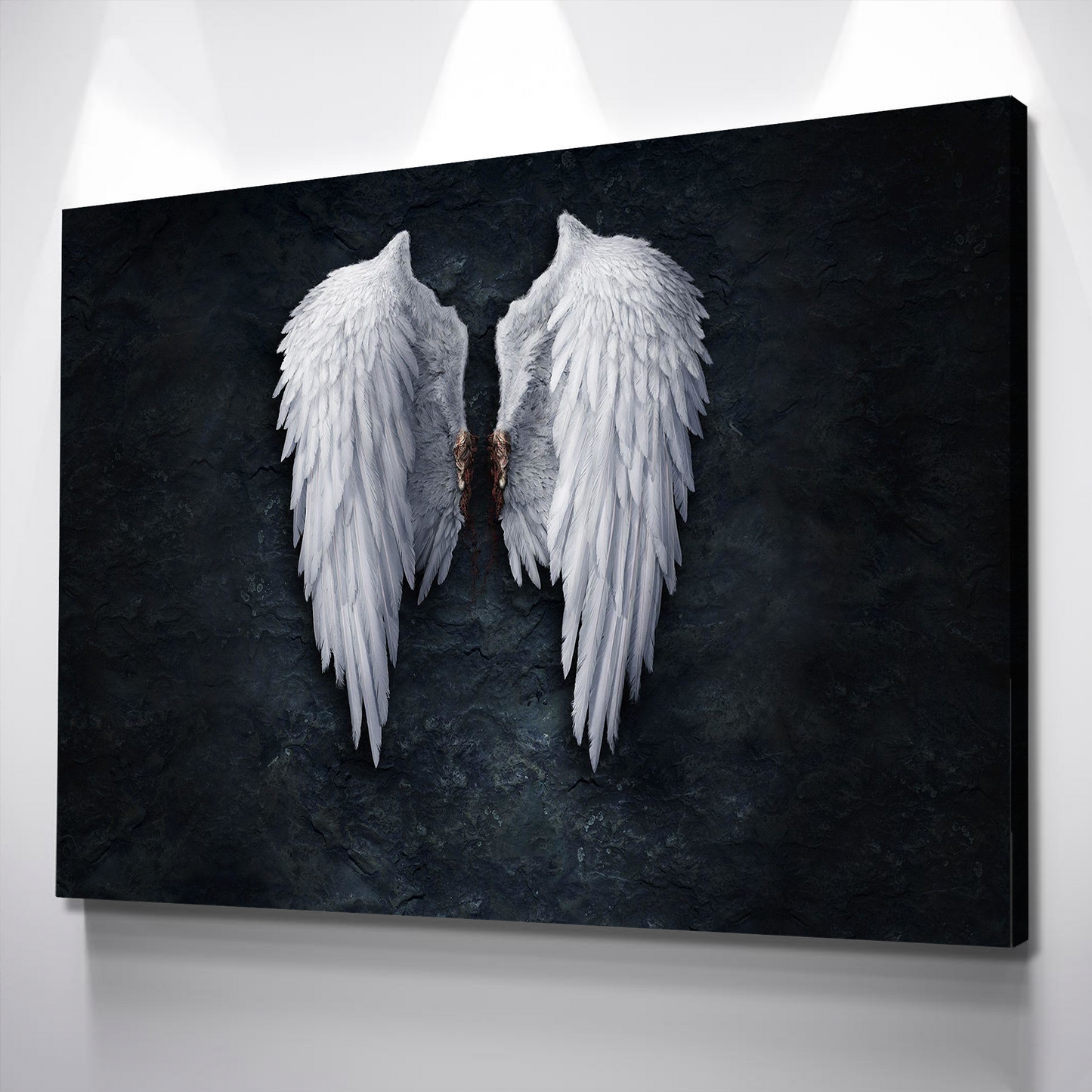 Banksy Prints | Banksy Canvas Art | Banksy Prints for Sale | Banksy Angel Wings BW