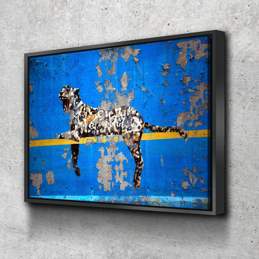 Banksy Prints | Banksy Canvas Art | Banksy Prints for Sale | Graffiti Canvas Art | BANKSY Bronx Zoo Reproduction