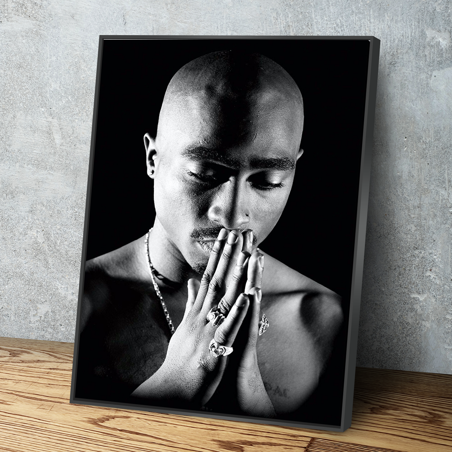 Pac Pray Poster | Canvas Wall Art