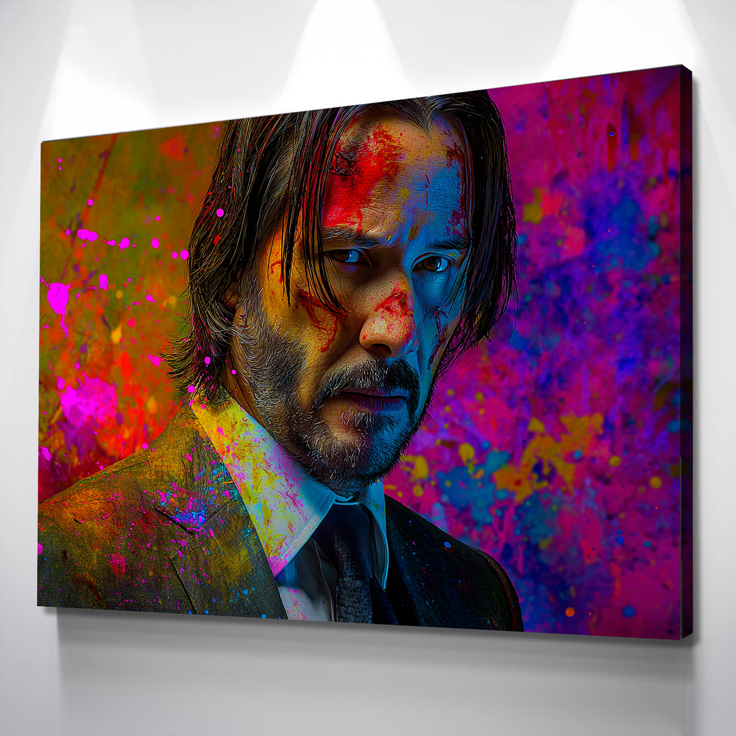 Baby Yaga John Wick Movie Canvas Wall Art