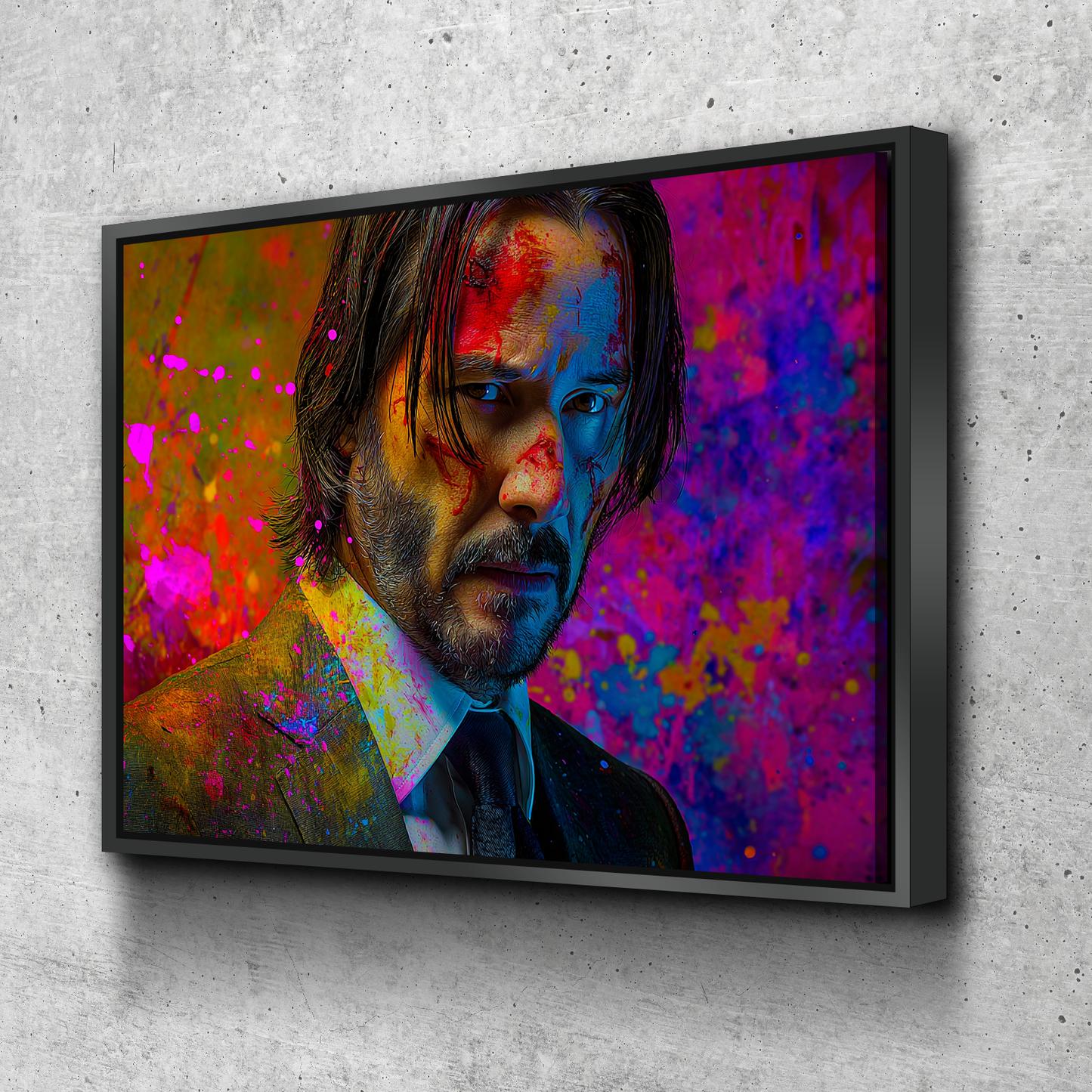 Baby Yaga John Wick Movie Canvas Wall Art