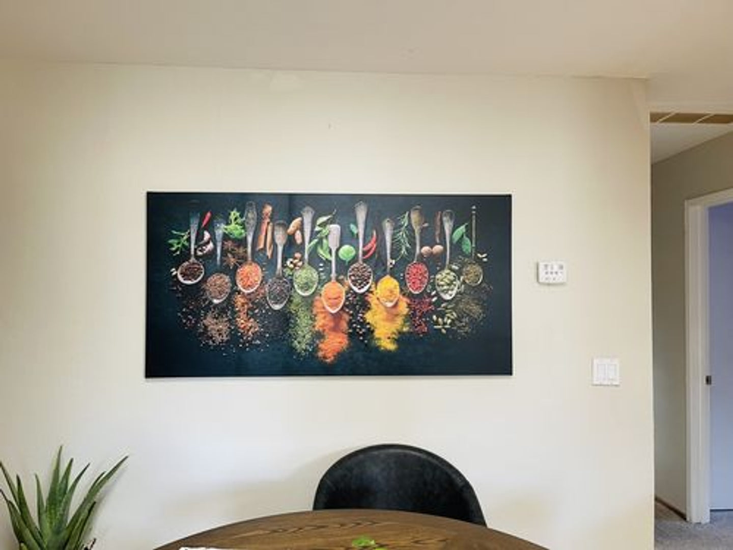 Herbs and Spices Kitchen Wall Art - Kitchen Cooking Canvas Print
