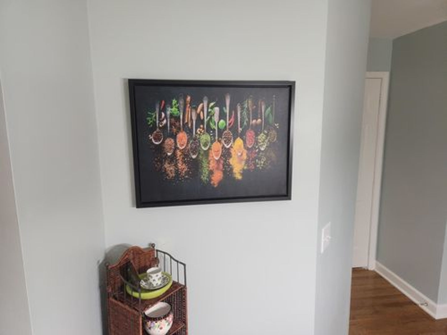 Herbs and Spices Kitchen Wall Art - Kitchen Cooking Canvas Print