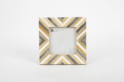 Picture Frames Hypno Daze Pattern Bone & Resin Inlay Collection in 3 Sizes