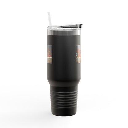 Black Jesus Last Supper Insulated Travel Mug, 40oz African American Art