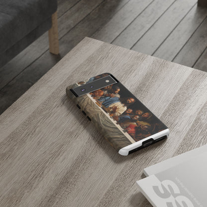 Black Jesus Last Supper Artistic Phone Case African American Art