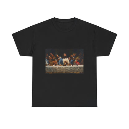 Black Jesus Last Supper Tee African American Art