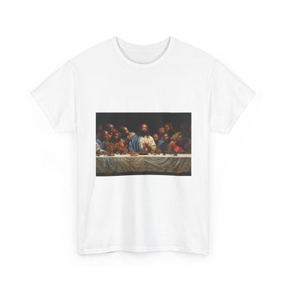Black Jesus Last Supper Tee African American Art