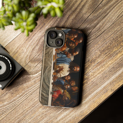 Black Jesus Last Supper Artistic Phone Case African American Art
