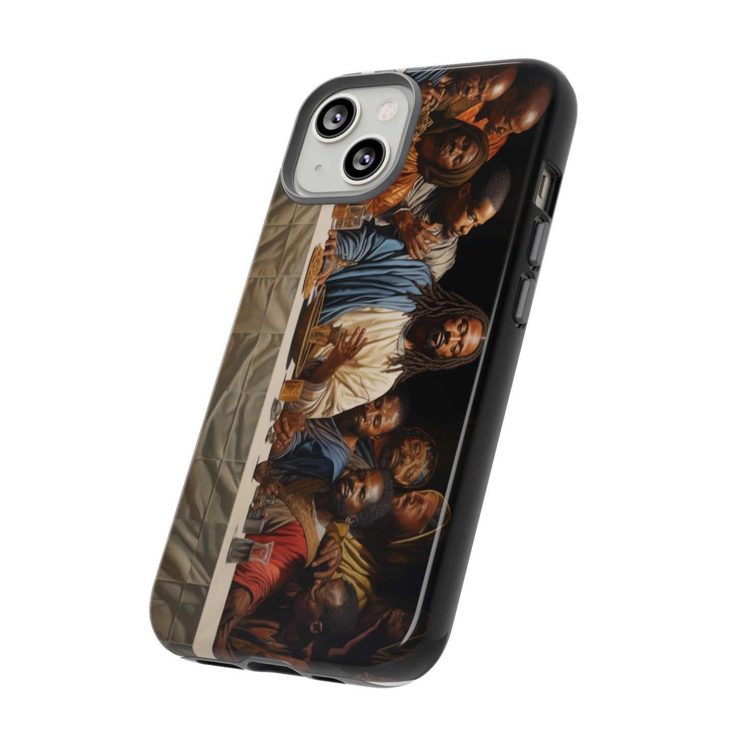 Black Jesus Last Supper Artistic Phone Case African American Art
