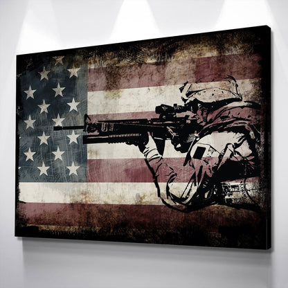 Army Flag | Military Flags | American Flag Wall Art | Military Art