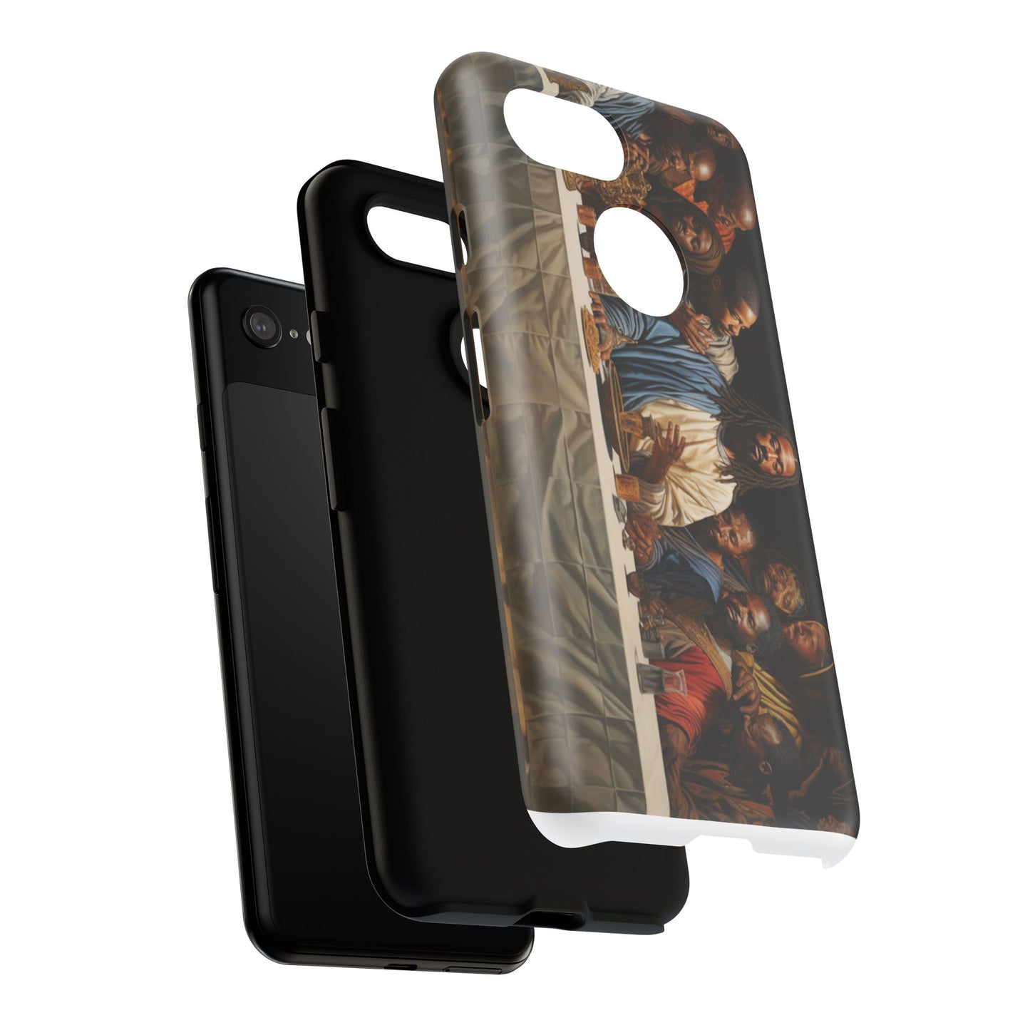 Black Jesus Last Supper Artistic Phone Case African American Art