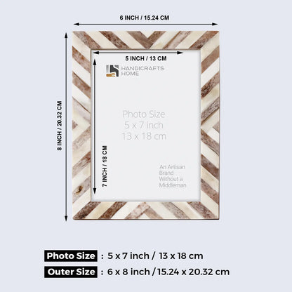 5x7 Picture Frames Combo Pack of 3- Autumn Collection