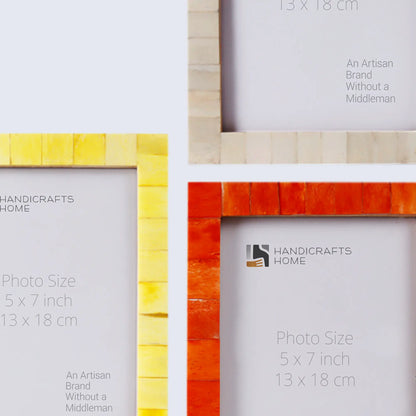 5x7 Picture Frames Combo Pack of 3- Sunset Collection
