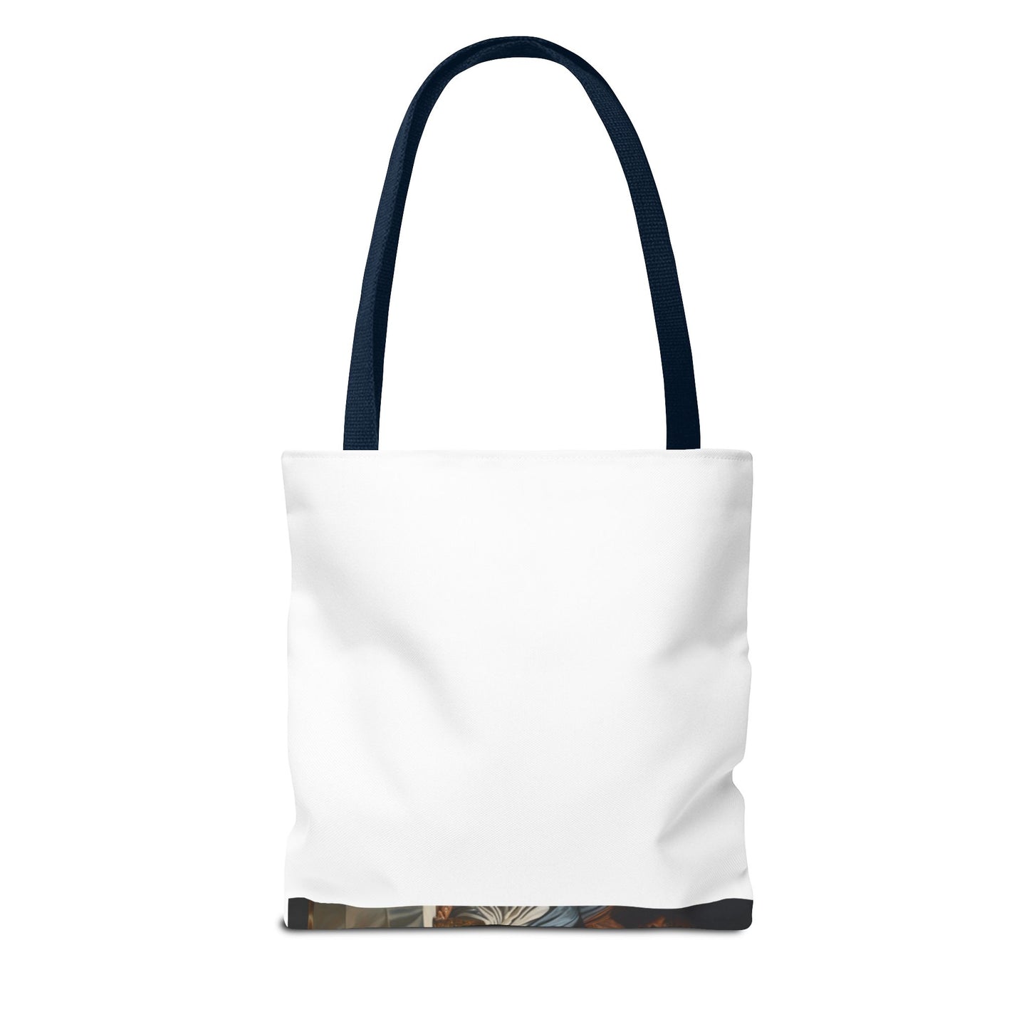 Black Jesus Last Supper Artistic Tote Bag African American Art