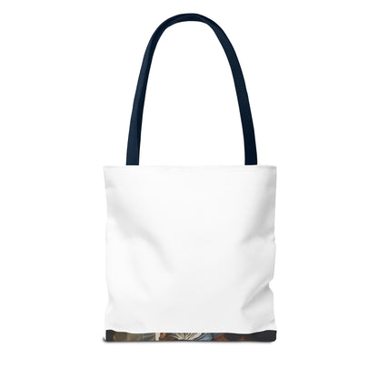 Black Jesus Last Supper Artistic Tote Bag African American Art