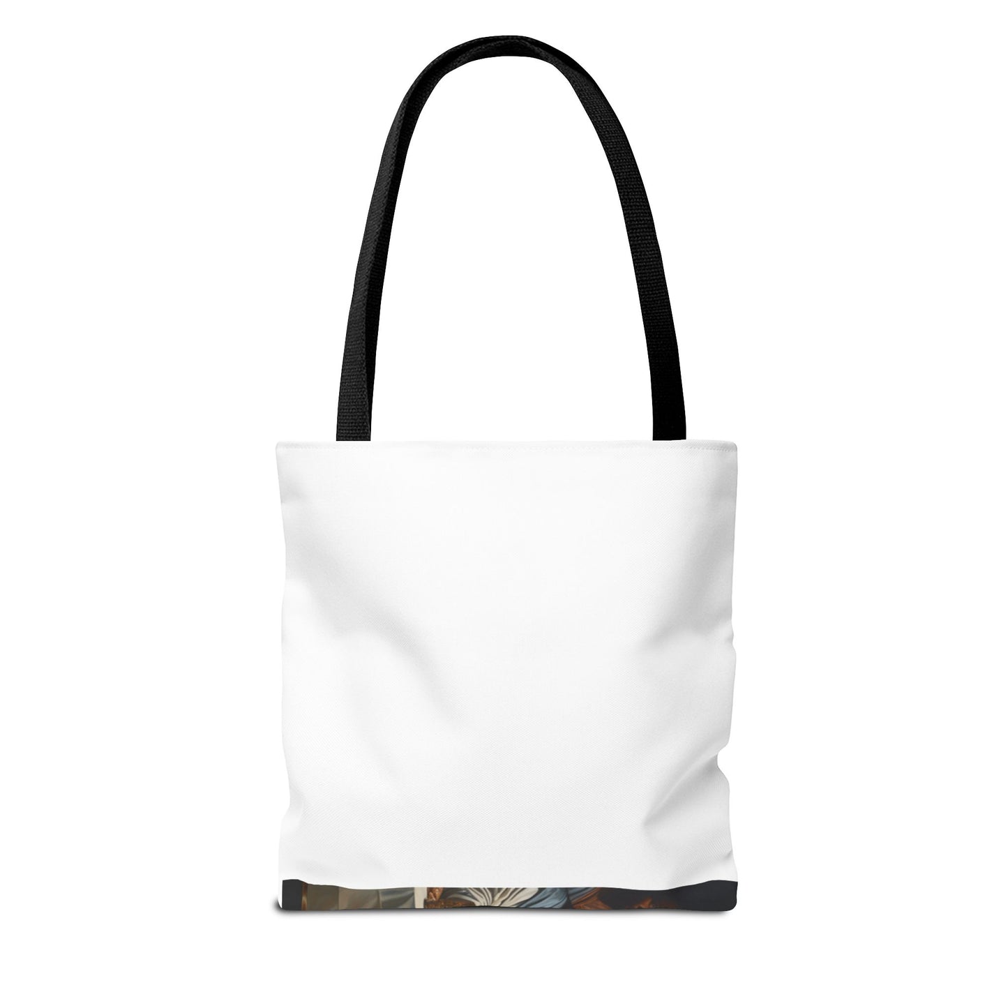 Black Jesus Last Supper Artistic Tote Bag African American Art