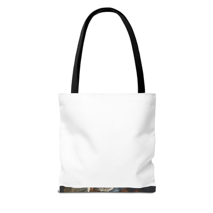 Black Jesus Last Supper Artistic Tote Bag African American Art