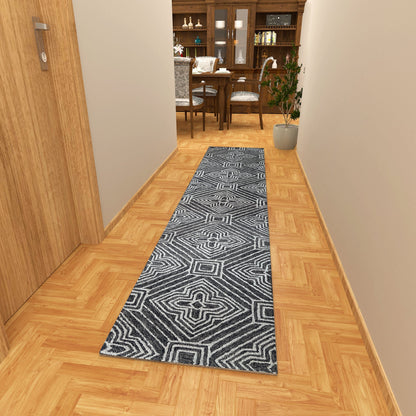 Premium Hand-Tufted Rug Made of 100% Wool - Echos - 2X8 Feet