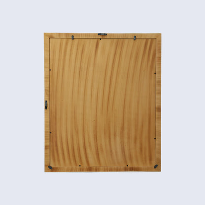 20"x24" Bone Inlay Striped Rectangular Mirror