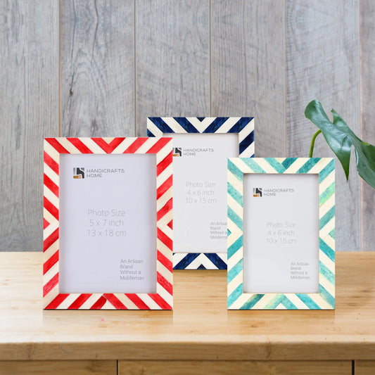 Rainbow Collection Picture Frames Combo Pack of 3