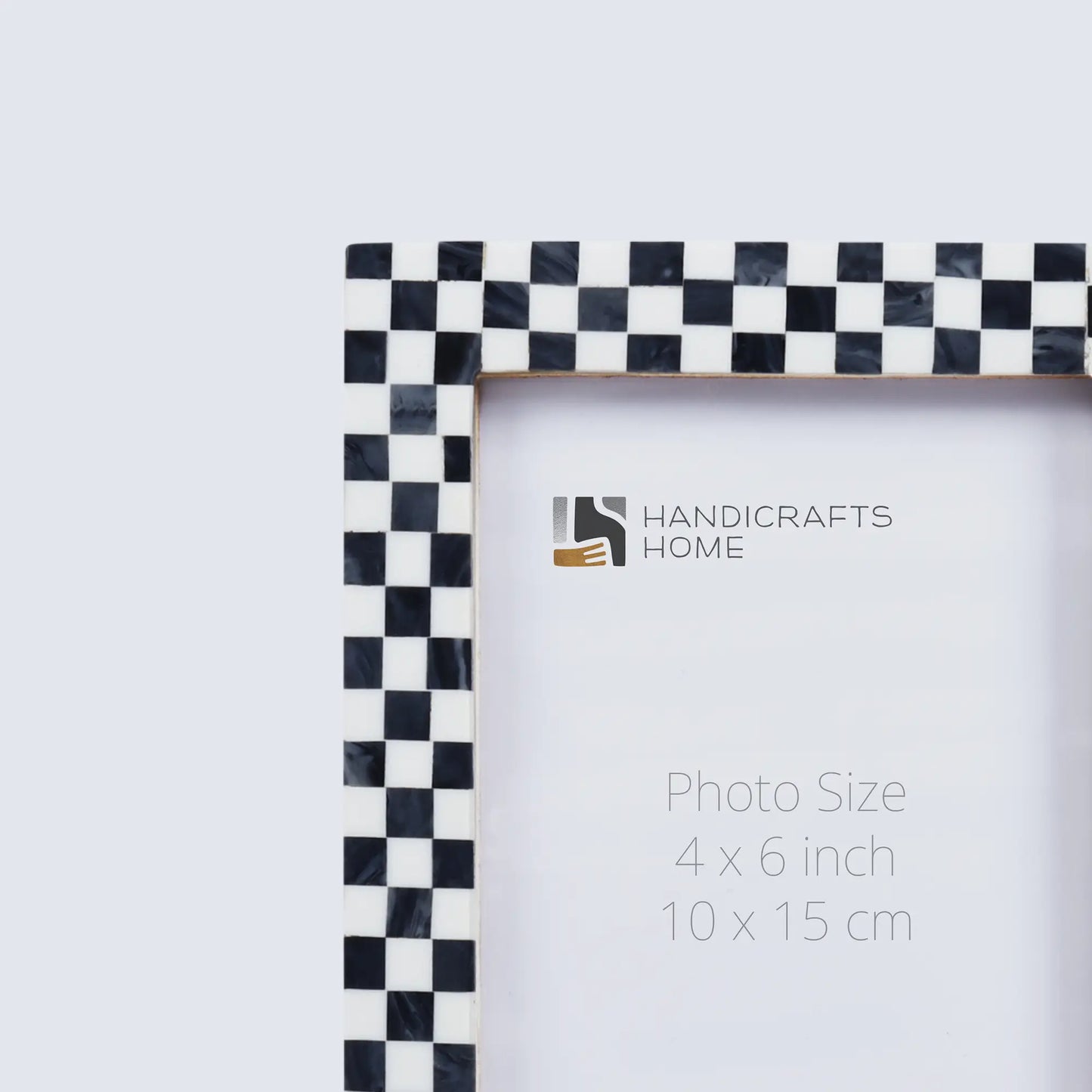 Picture Frames Manhattan Taxi Pattern Resin Inlay Collection in 3 Sizes, Pack of 2