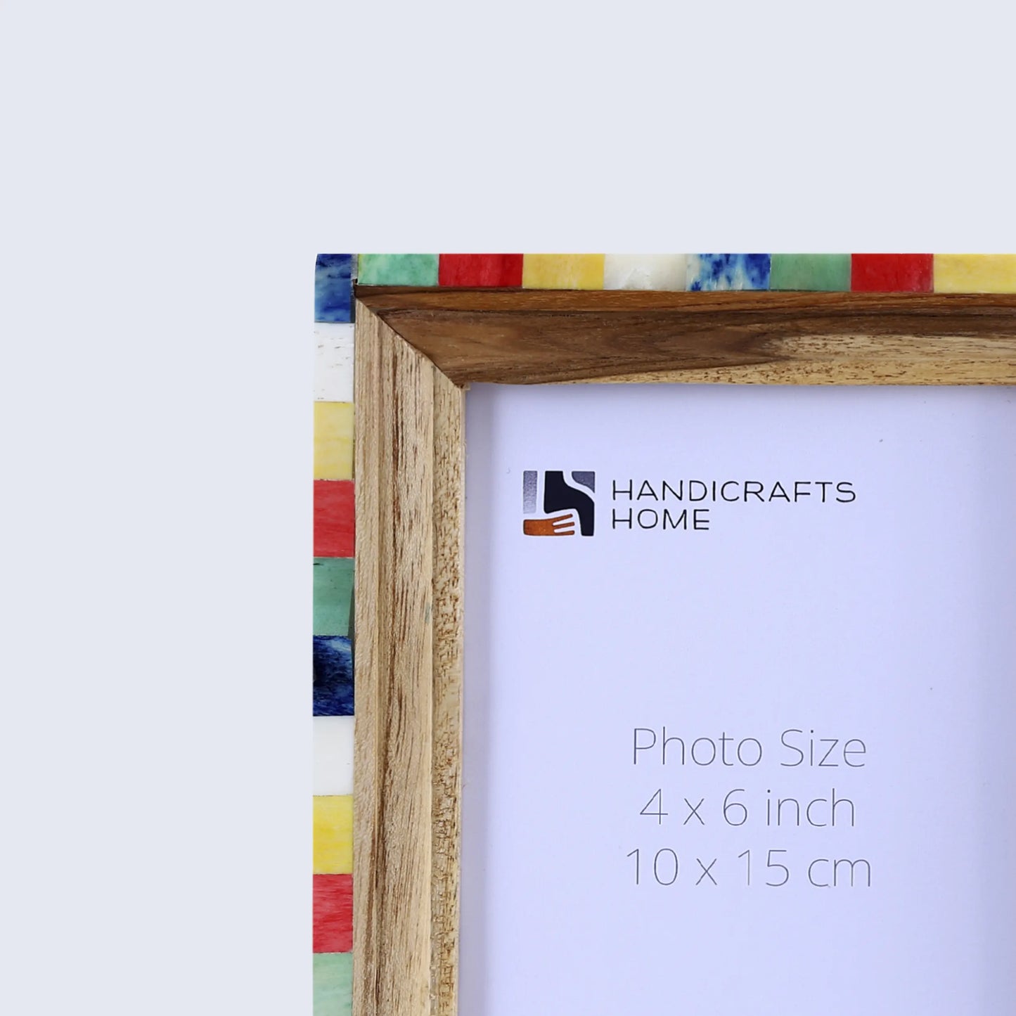 Picture Frames Fairground Circus Pattern Bone & Resin Inlay Collection in 2 Sizes