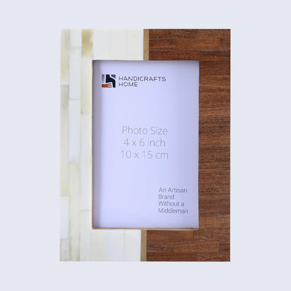 Picture Frames West Coast Sunset Pattern Bone Inlay Collection in 2 Sizes