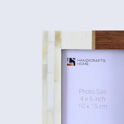 Picture Frames West Coast Sunset Pattern Bone Inlay Collection in 2 Sizes