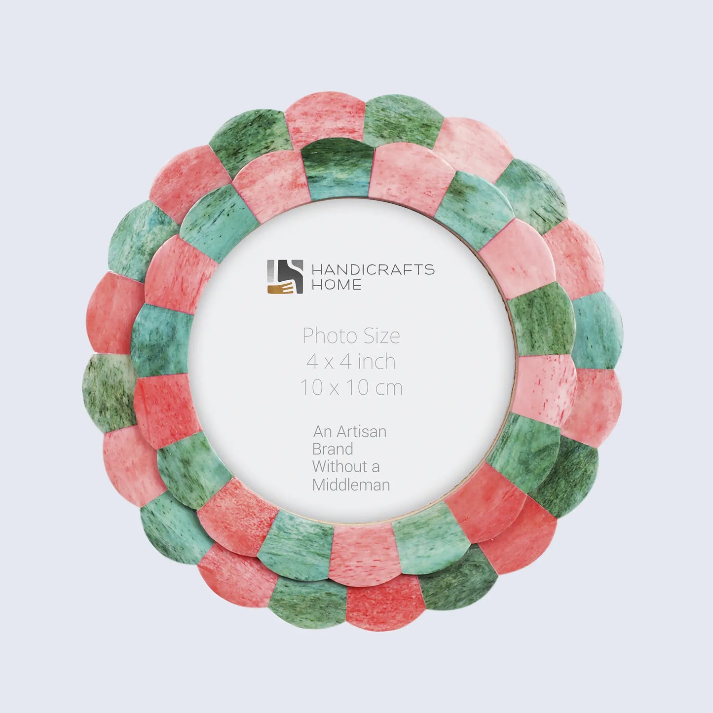 Scalloped Holiday Collection Picture Frames Combo Pack of 4