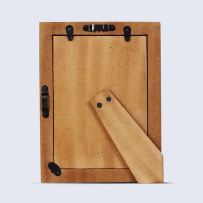 Sea Green Abstract Ink Resin Inlay Picture Frame in 4x6 & 5x7