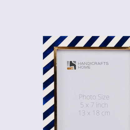 Picture Frames Halo Gondola Pattern Resin Inlay Collection in 3 Sizes